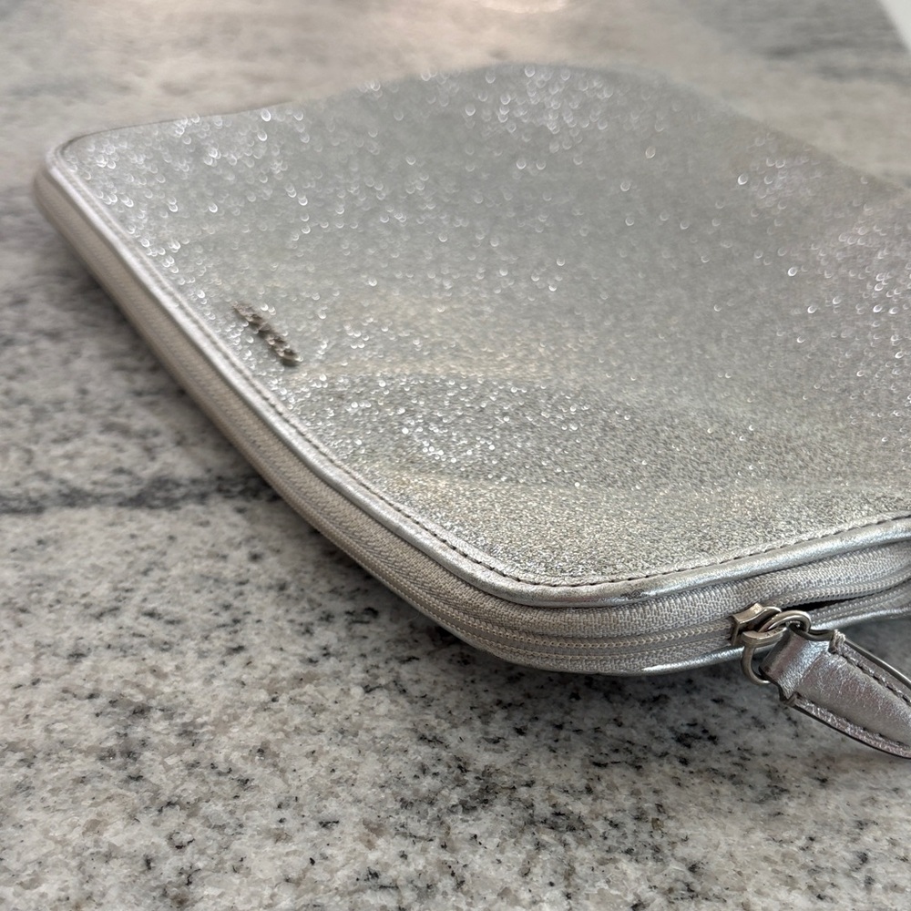 Coach Silver Glitter Tablet Case - Picture 6 of 6